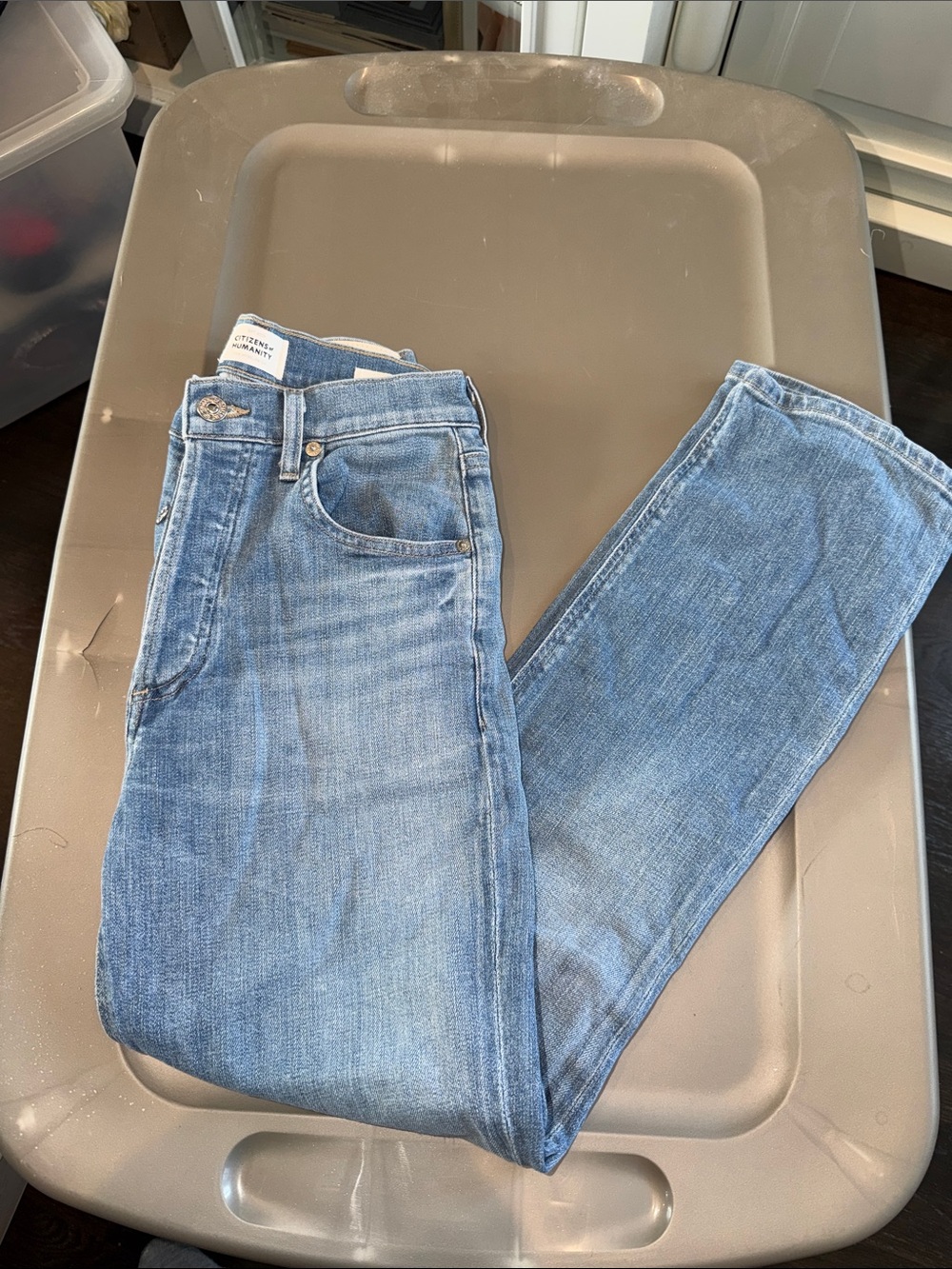 Light Blue Woman’s Jeans - Classic Straight Fit